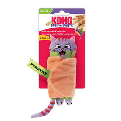 Kassi mänguasi Pull-A-Partz purrito Kong цена и информация | Игрушка для кошек | kaup24.ee