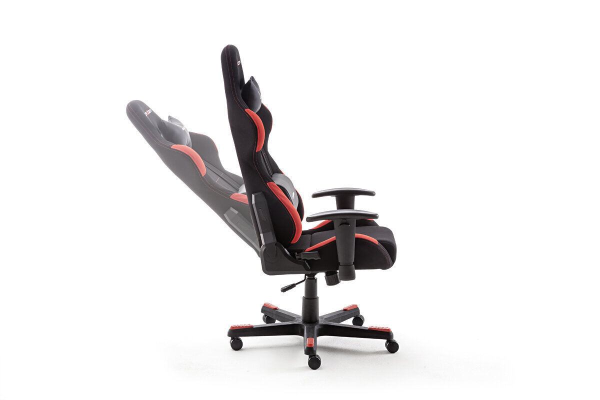 Mänguritool MC Akcent DX Racer 1, must/punane hind ja info | Kontoritoolid | kaup24.ee