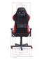 Mänguritool MC Akcent DX Racer 1, must/punane hind ja info | Kontoritoolid | kaup24.ee