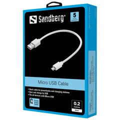 Sandberg 441-18 hind ja info | Mobiiltelefonide kaablid | kaup24.ee