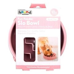 Lemmiklooma kauss aeglaseks söömiseks Outward Hound Fun Feeder S, roosa цена и информация | Миски, ящики для корма | kaup24.ee