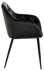 Обеденный стул Brooke, черный цвет цена и информация | Стулья для кухни и столовой | kaup24.ee