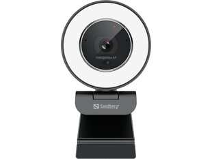 Sandberg SANDBERG Streamer USB Webcam Pro Elite hind ja info | Arvuti (WEB) kaamerad | kaup24.ee