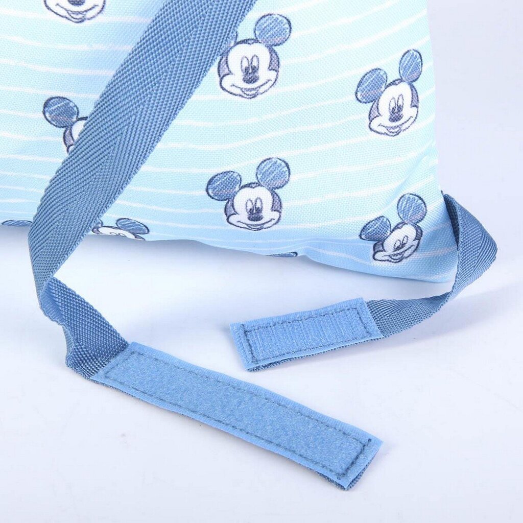 Jalanõudekott Mickey Mouse Sinine (33 x 27 cm) hind ja info | Koolikotid, sussikotid | kaup24.ee