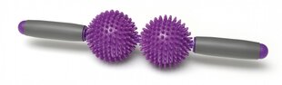 SISSEL® Spiky Twin Roller Massaažer, lilla hind ja info | Massaažikaubad | kaup24.ee