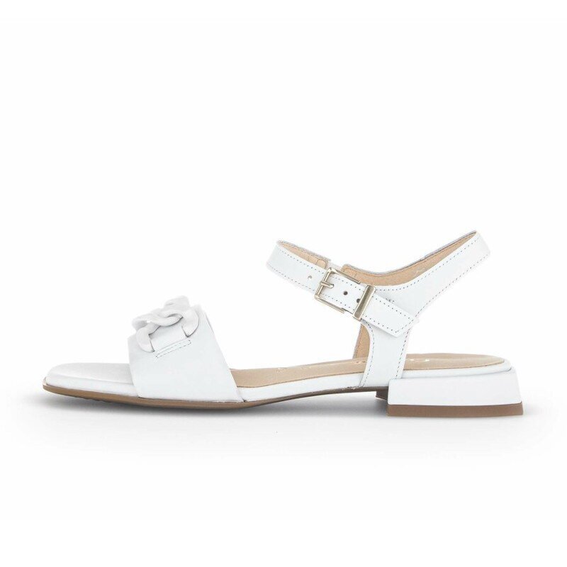 Naiste sandaalid Gabor, valge hind ja info | Naiste sandaalid | kaup24.ee