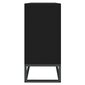 vidaXL puhvetkapp, must, 105 x 30 x 65 cm, tehispuit hind ja info | Elutoa väikesed kapid | kaup24.ee