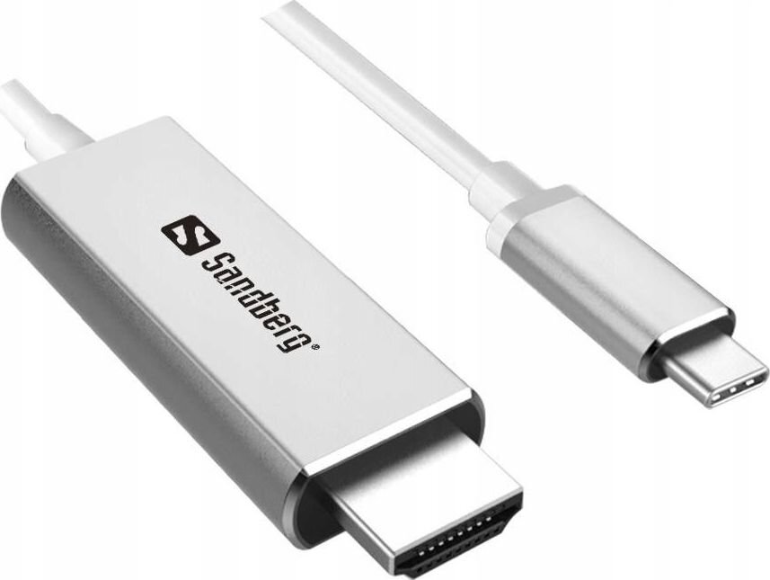 Sandberg, HDMI-USB/ C, 2 m цена и информация | Kaablid ja juhtmed | kaup24.ee
