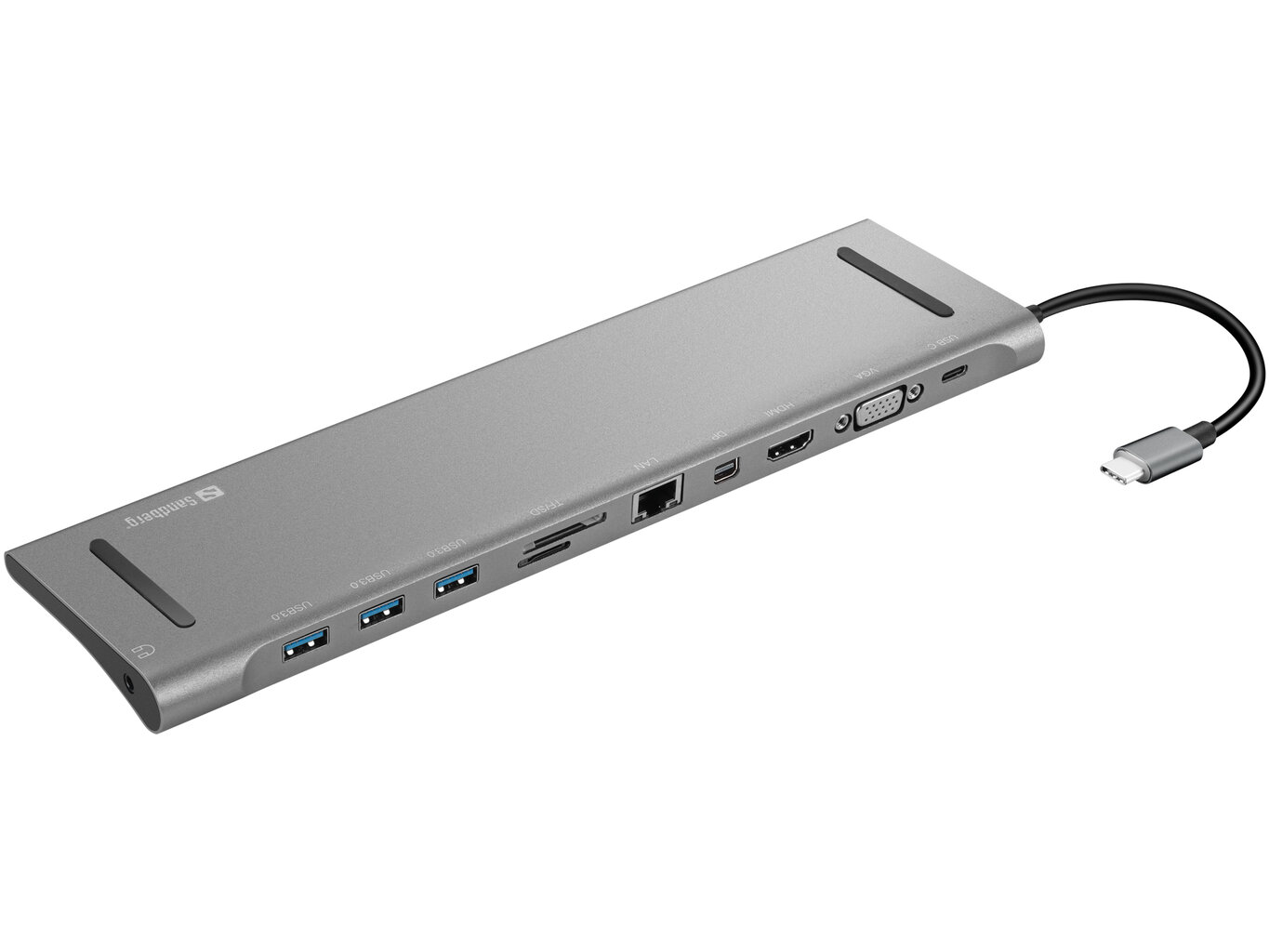 Sandberg USB-C All-in-1 Docking Station 136-23 цена и информация | USB jagajad, adapterid | kaup24.ee