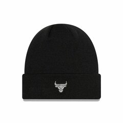 Müts New Era NBA Chicago Bulls Metallic Must hind ja info | Meeste sallid, mütsid ja kindad | kaup24.ee