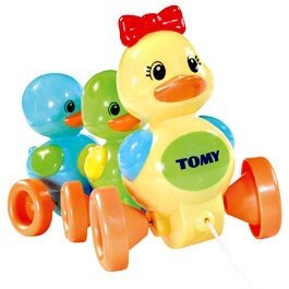 Tõmmatav part Tomy цена и информация | Imikute mänguasjad | kaup24.ee