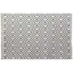 Vaip DKD Home Decor Must Valge (160 x 250 x 0,7 cm) цена и информация | Ковры | kaup24.ee