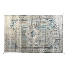 Vaip DKD Home Decor Vanutatud viimistlus Sinine Puuvill Araablane Narmad (160 x 230 x 1 cm) hind ja info | Vaibad | kaup24.ee