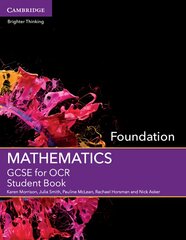 Foundation Mathematics GCSE for OCR Student Book hind ja info | Noortekirjandus | kaup24.ee