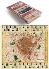 Peaky Blinders Fold Up Street Map of Birmingham 1892 - All Streets Roads and Avenues fully indexed to location grids - Map is surrounded by 22 real life character's that were labelled as Peaky Blinders including those who were later members of Billy Kimbe hind ja info | Ajalooraamatud | kaup24.ee