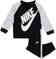 Laste dressikomplekt Nike Oversized Futura Crew Set hite 86F563 023, must цена и информация | Komplektid poistele | kaup24.ee