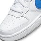 Jalatsid Nike Court Borough Low 2 White Blue BQ5448 123 BQ5448 123/3.5 hind ja info | Laste spordijalatsid | kaup24.ee