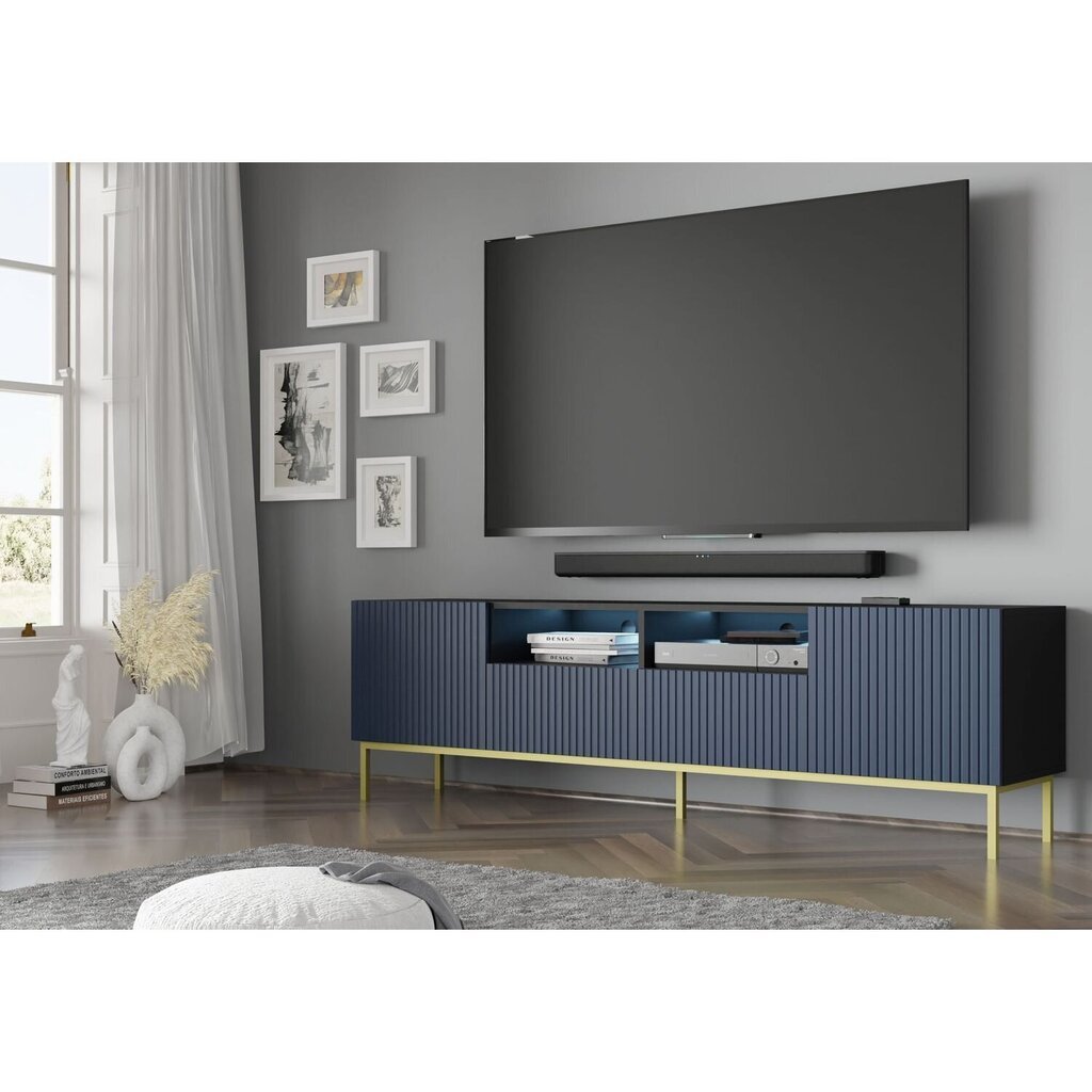 TV-kapp Akl Furniture Ravenna, sinine hind ja info | TV alused | kaup24.ee