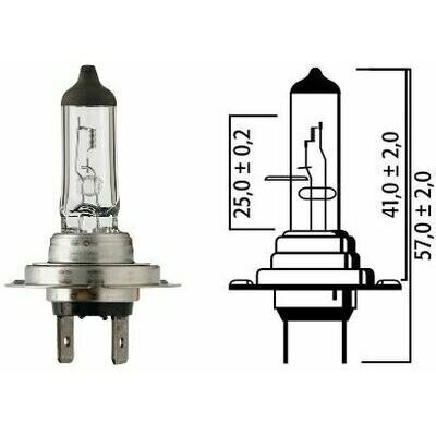 Auto pirn Flosser H7 12V 55W hind ja info | Autopirnid | kaup24.ee