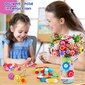 Laste loovuse arenduskomplekt DIY Button Bouquet Flowers цена и информация | Arendavad mänguasjad | kaup24.ee