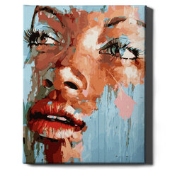 Картина по номерам На Раме "Взгляд женщины" Oh Art! 40x50 см цена и информация | Живопись по номерам | kaup24.ee