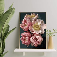 Картина по номерам На Раме "Цветы" Oh Art! 40x50 см цена и информация | Живопись по номерам | kaup24.ee