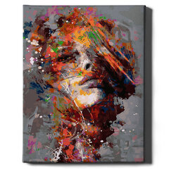 Värvi numbri järgi Raamis "Värviline välimus" Oh Art! 40x50 cm hind ja info | Maalid numbri järgi | kaup24.ee
