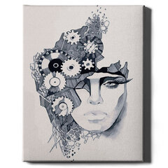 Картина по номерам На Раме "Сознание девушки" Oh Art! 40x50 см цена и информация | Живопись по номерам | kaup24.ee