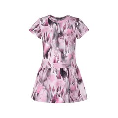 Tüdrukute kleit Lenne Meeri 23918*2640, hall/roosa hind ja info | Tüdrukute kleidid | kaup24.ee