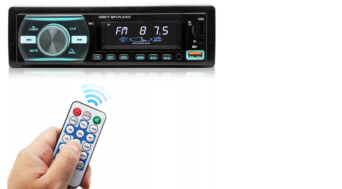 Autostereo bluetooth Logit mp3 1 DIN 4x50w hind ja info | Autoraadiod, multimeedia | kaup24.ee