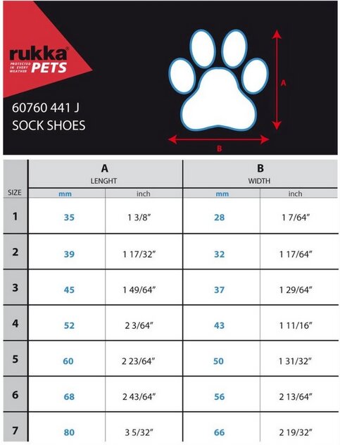 Koerte saapad Rukka Sock N4, suurus 1, must цена и информация | Riided koertele | kaup24.ee