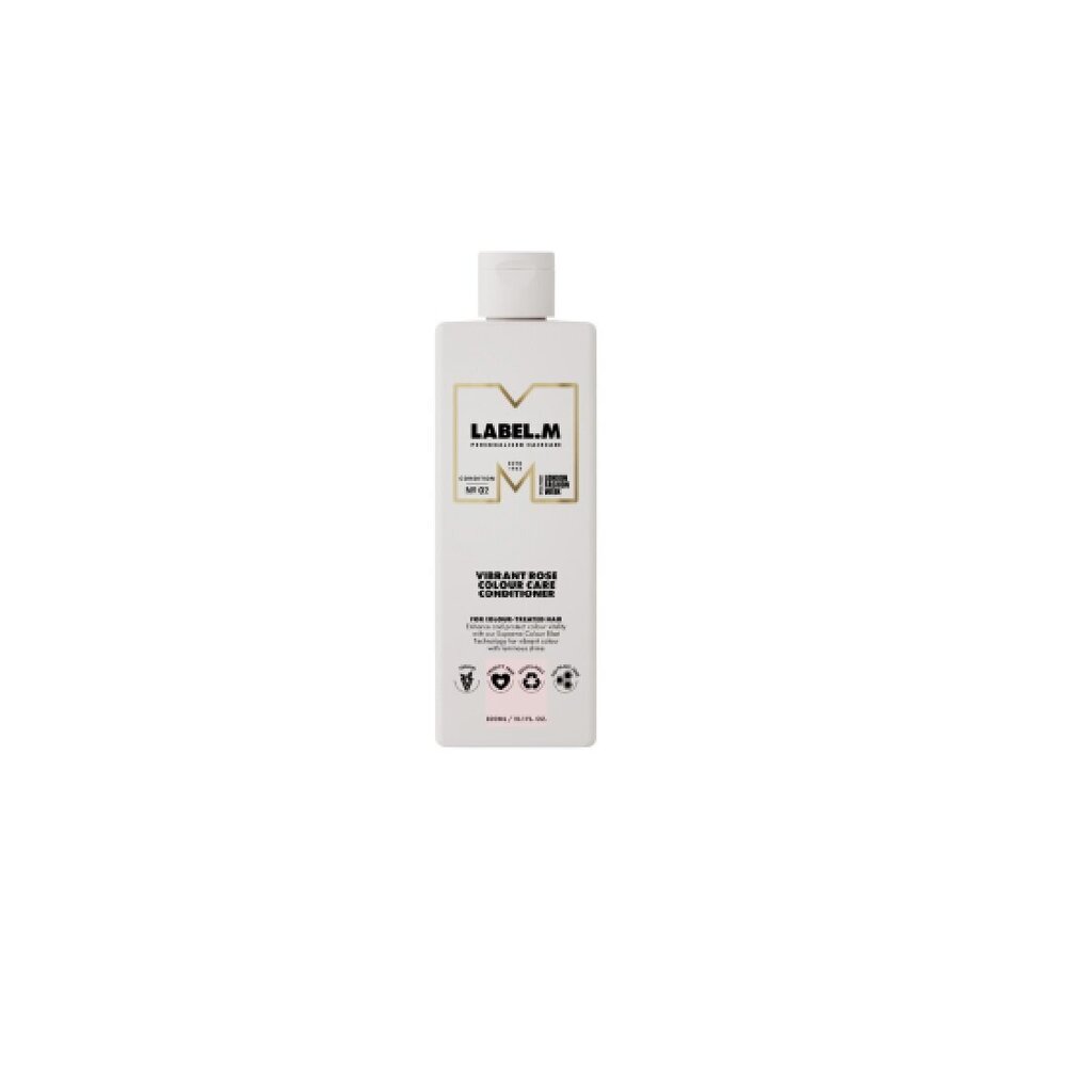 Šampoon värvitud juustele Label.m Vibrant Rose, 300 ml hind ja info | Šampoonid | kaup24.ee