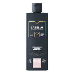 Toniseeriv juuksešampoon Label.m Cool Blonde, 300 ml цена и информация | Шампуни | kaup24.ee