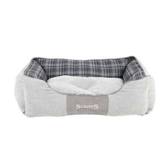 Koera pesa Scruffs Highland Box Bed S, hall цена и информация | Лежаки, домики | kaup24.ee