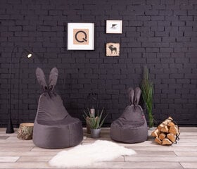 Laste kott-tool Qubo™ Baby Rabbit Blackberry Pop Fit, must hind ja info | Lastetoa kott-toolid, tugitoolid ja tumbad | kaup24.ee