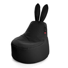 Laste kott-tool Qubo™ Baby Rabbit Blackberry Pop Fit, must hind ja info | Lastetoa kott-toolid, tugitoolid ja tumbad | kaup24.ee