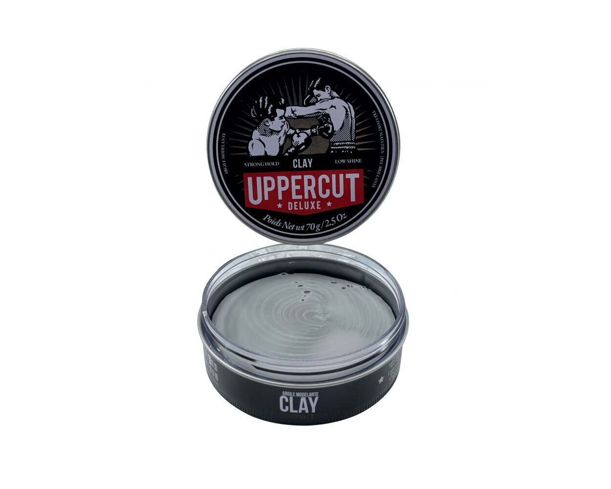 Tugeva fikseerimisega juuksevaha Uppercut Deluxe Clay, 60 g hind ja info | Viimistlusvahendid juustele | kaup24.ee