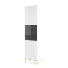 Комод AKL Furniture Ravenna, белого цвета цена и информация | Витрины, серванты | kaup24.ee