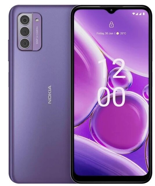 Nokia G42 5G 6/128GB 101Q5003H049 Purple hind ja info | Telefonid | kaup24.ee