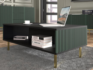 Журнальный столик Ravenna, зеленый/черный цвет цена и информация | Журнальные столики | kaup24.ee