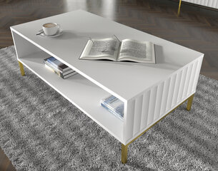 Кофейный столик Wave, белый цвет цена и информация | Журнальные столики | kaup24.ee