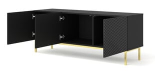 ТВ-столик Ravenna, черный цвет цена и информация | Тумбы под телевизор | kaup24.ee