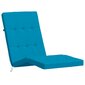 vidaXL kõrge seljatoega toolipadjad 2 tk, helesinine, oxford kangas цена и информация | Toolipadjad ja -katted | kaup24.ee