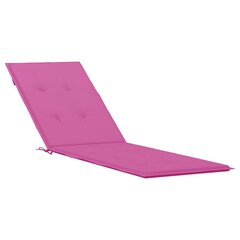 vidaXL terrassitooli istmepadi, roosa, oxford kangas hind ja info | Toolipadjad ja -katted | kaup24.ee