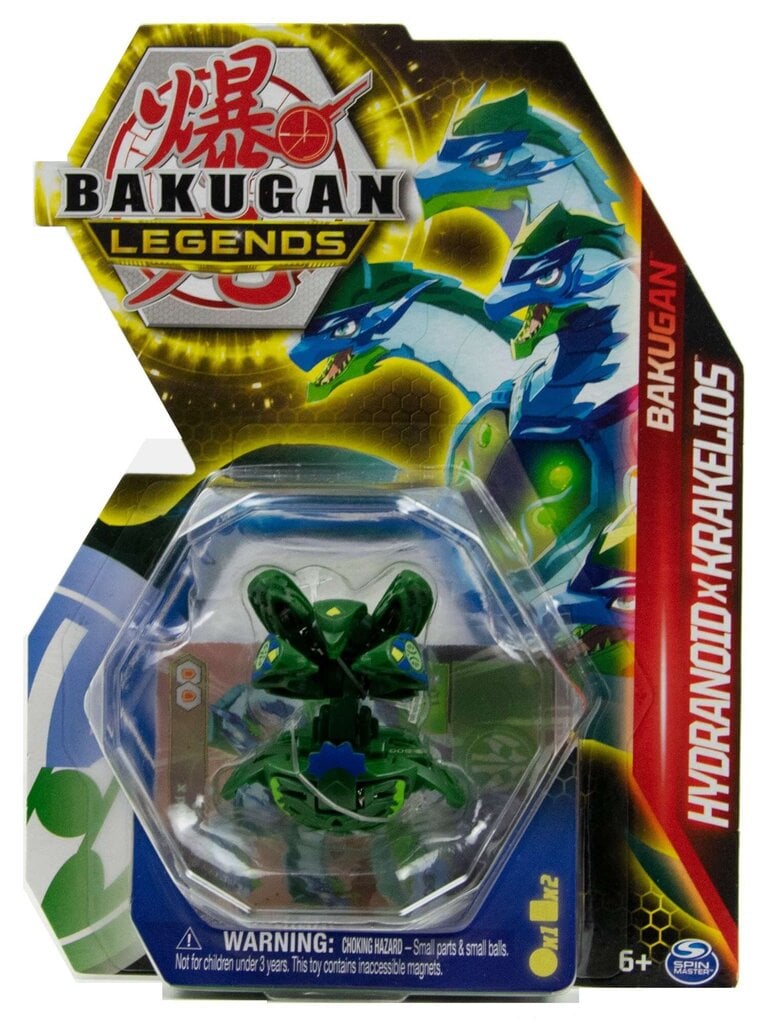 Figuur Hydranois x Krakelios Bakugan Legends ja kaardid цена и информация | Poiste mänguasjad | kaup24.ee