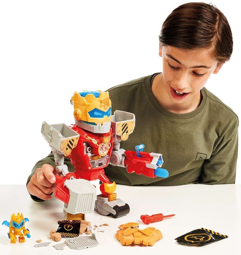 Set Treasure X Robots Mega Robot 25 tasandit lõbu цена и информация | Poiste mänguasjad | kaup24.ee