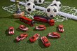 Autode komplekt Majorette FC Bayern München Resorach hind ja info | Poiste mänguasjad | kaup24.ee