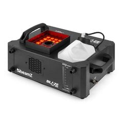 Vertikaalne suitsumasin juhtmevaba kaugjuhtimispuldiga Blaze1200 24x4W 4in1 LED цена и информация | Праздничные декорации | kaup24.ee