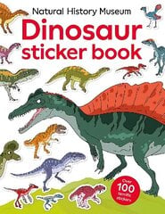 Natural History Museum Dinosaur Sticker Book цена и информация | Книги для малышей | kaup24.ee