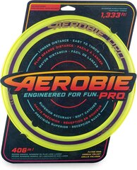 Frisbee Aerobie Pro viskekorv Spin Master, kollane цена и информация | Уличные игры | kaup24.ee